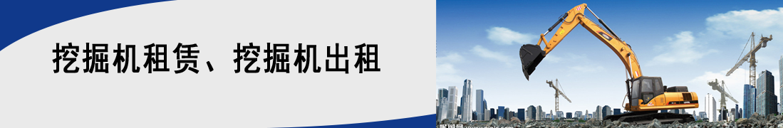 江南平台网页版专业挖掘机出租十五年